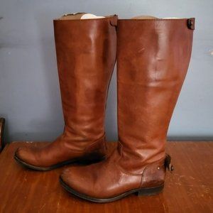 Frye Melissa Button Back Zip Boots Size 7.5